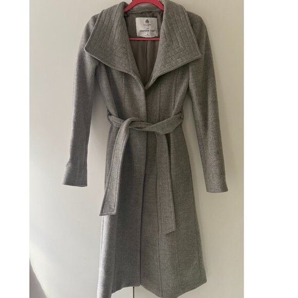 Aritzia Babaton The Connor Long CoatBelted
